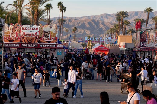 10 things to do in the Coachella Valley include Riverside County Fair