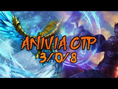 Anivia OTP vs Ryze Mid 3/0/8 💎 Perfect Game | EUW Challenger 2084LP