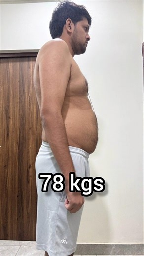 My client Shivam's lifestyle fat loss transformation #weightloss