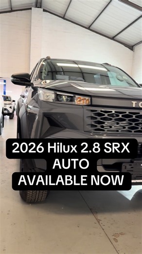 2026 Hilux 2.8 SRX Auto — Make Your Bakkie Look Amazing