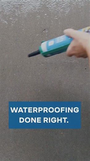 Instant Waterproofing Satisfaction 👀☔️ With January being anything but dry Tec7's WP7 range has got you covered 💪 #tec7 #simplyworks #waterproof #constructionireland