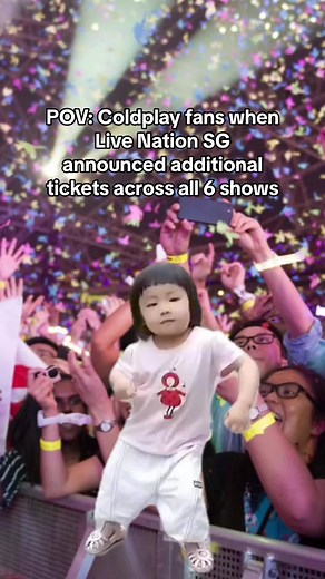 YOU’VE HEARD THE NEWS!! COLDPLAY: MUSIC OF THE SPHERES WORLD TOUR IN SINGAPORE will be releasing a limited number of tickets. 🌟 Ticket sales start on 3 Oct, 10am via Ticketmaster. All tickets are first come, first served. Don’t miss your last chance to experience the magic of Coldplay!! #coldplay #coldplaysg #coldplaysingapore #concerts #ticketmaster #livenation #fyp #sgtiktok