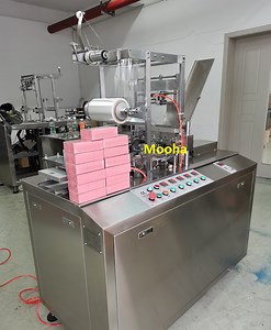 [Hot Item] Automatic 3D Cellophane Overwrapping Machine Automatic BOPP Film Shrink Wrapping Machine for Single Box