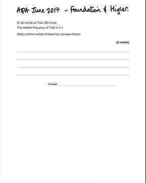 📊 Using Relative Frequency to Find a Total – Made Simple! #gcsemaths #smashyourexams