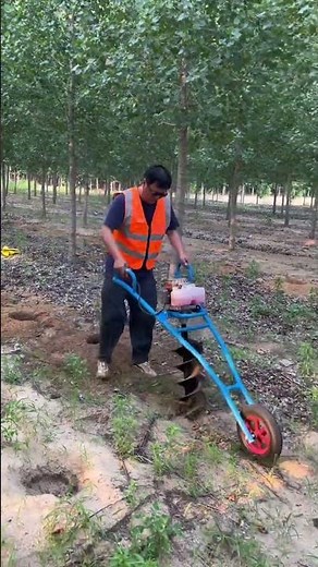 Stop Digging Holes Manually! (Must-Watch Tool) 🚧🤯
