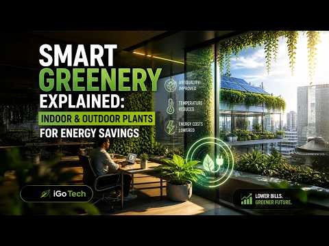Smart Greenery Explained: How Indoor & Outdoor Plants Can Save Energy