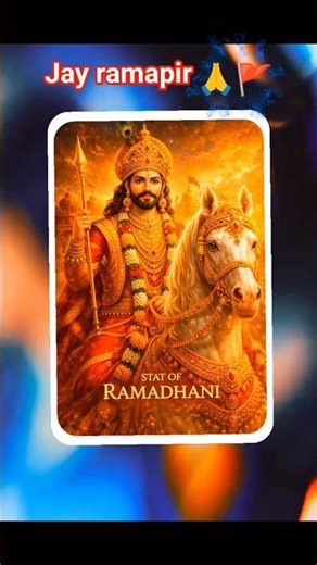 Jay Ramapir 🙏 | Ramdev Pir Na Darshan Aapne Dhanya Banave#shorts #new