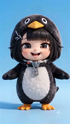 Gugugaga penguin is too cute 🐧✨ #gugugaga #cute