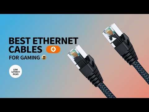 Top 5 Best Ethernet Cables for Gaming ⚡ Low Latency & Maximum Speed
