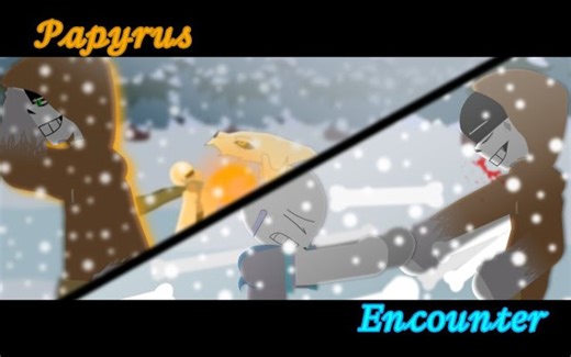 (Dusttrust) Papyrus Encounter Animation