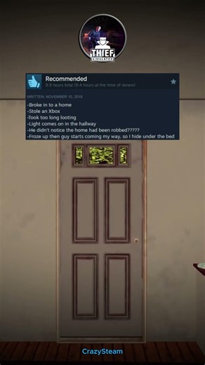 "Thief Simulator" - Funny Steam Reviews! #thiefsimulator #steamreviews