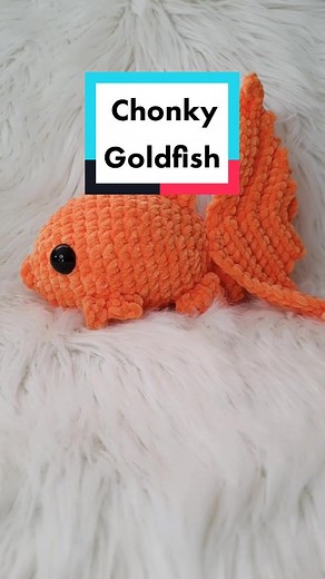 Free Crochet Goldfish Pattern - DIY Craft Tutorial