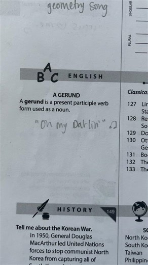 Cycle 2 Week 19 English to the tune “Oh My Darlin’” #classicalconversations