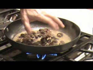 Creamy Morel Sauce!