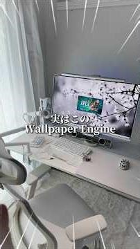 Settings that lower fps with moving wallpaper #white environment #game environment #moving wallpa...