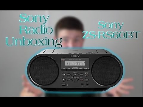 Sony CD/Radio Player Unboxing