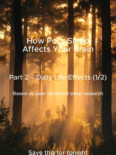 Sleep loss doesn’t just make you tired. It affects your brain, mood, and body. Poor sleep can reduce focus, slow reaction time, and make emotional stress harder to manage. It can also weaken the immune system and increase the risk of anxiety and depression. Sleep isn’t just rest. It’s essential for how your brain and body function every day. ハッシュタグ #sleep #sleephealth #insomnia #bettersleep #sleepcycle #mentalhealthSleep loss doesn’t just make you tired. It affects your brain, mood, and body. Po