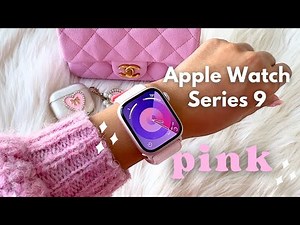 PINK Apple Watch Series 9 🎀 unboxing & first impressions