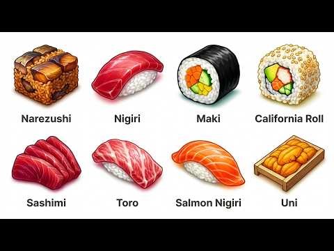 Every Sushi Type Explained in 10 Minutes