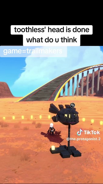 Creación de Toothless en Trailmakers: ¡Opiniones!