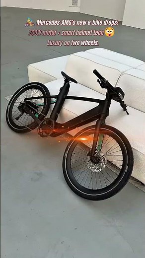 750W Beast: Mercedes-AMG Launches Futuristic Electric Bike!