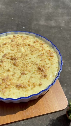 Delicious Fiji Style Custard Pie Recipe