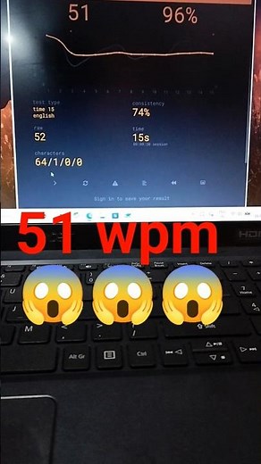 51wpm monkey typing #typing #video #monkeytype #typingskills #computerscience #tech #techlover