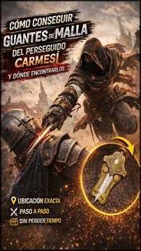 🗡️Te vas a sentirte como un auténtico ASSASSIN | GUANTES del PERSEGUIDO CARMESÍ (ESTILO HOJA OCULTA)