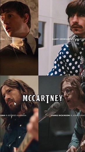 FIRST LOOK at THE BEATLES Cast