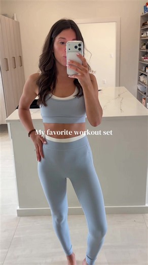 Cute Workout Set Under $30 — Comfortable Double-Layer Activewear