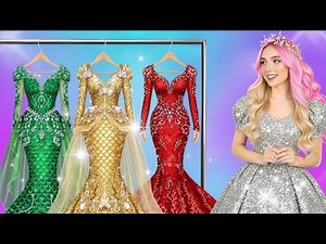 🌊🔥❄️ Same Color, Opposite Aura?! 😱 One-Color Mermaid Battle ✨