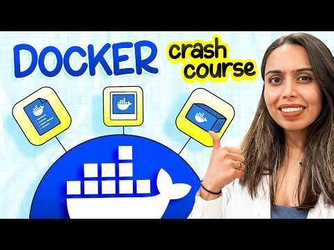 Docker CRASH COURSE For Beginners | Docker Container, Docker Image, Dockerfile, Docker Compose
