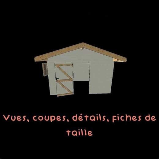 Vous pouvez construire cet abri de jardin 12 m²