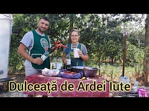Dulceață de ardei iute cea mai buna dulceata hot pepper jam confiture de piment