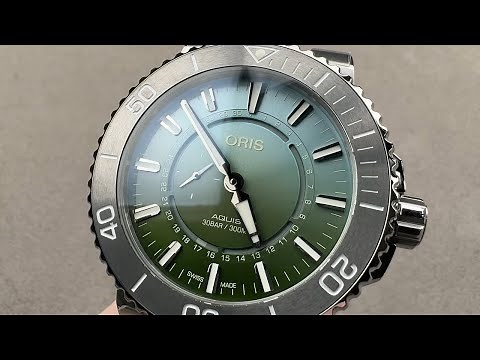 Oris Aquis Dat Watt Limited Edition II 743 7734 4197 Oris Watch Review