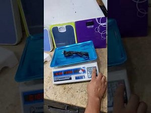 الميزان الكتروني TOSHIBAH_حمولة 40 كيلو طريقة الاستخدام وكيفية تسجيل الاصناف وسعر الميزان بالسوق