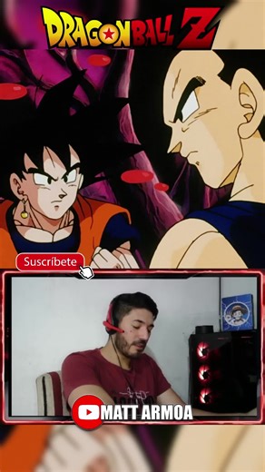 GOKU REGAÑA A VEGETA #dragonball #dbz #dragonballz #anime #goku