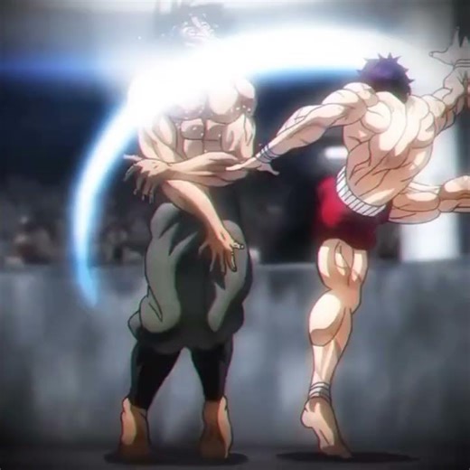 Baki Hanma fight scene #badasanime
