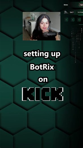 sorry if i look nervous, i was a little shy. can you tell? #tutorial #kick #tutorials #botrix #streamer #streamers #twitch #diy