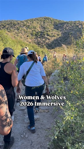 As 2025 comes to a close, many of you are likely in deep reflection as well as boldly and honestly beginning to clarify your intentions for the new year. Now is the time to fully step into your being. We invite you to do this with the support of our eight-week Women & Wolves 2026 Immersive, exploring our instincts and connections to the Earth and the divine wisdom each of us already carries, rituals that return us to ourselves and the world and deep connection to each other while learning direct