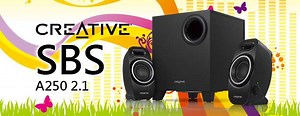 緊緻外型 享受個人音樂饗宴 CREATIVE SBS A250 2.1聲道喇叭評測