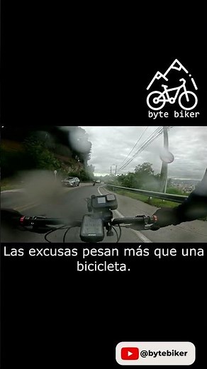 Las excusas pesan más que una bicicleta.