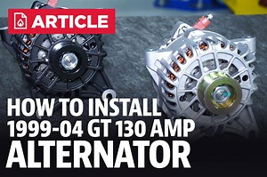 How To Install Mustang Alternator | 1999-2004 - LMR
