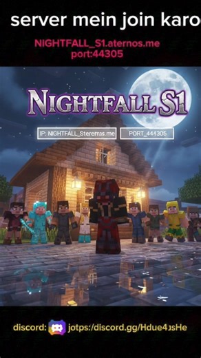 Don't Play Alone! Join My Minecraft Server (Bedrock/Java) 🌍#Minecraft #MinecraftServer #MinecraftSMP