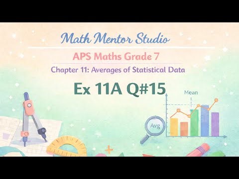 Grade 7 Aps maths,Chap#11,Ex11A Q#15 Histogram, Frequency polygon
