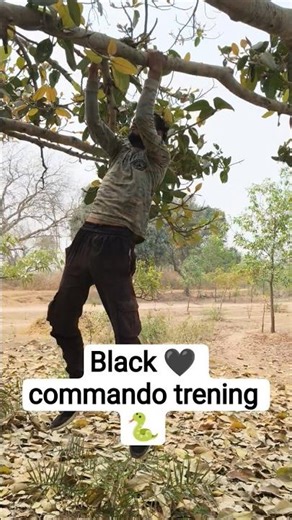 Black 🖤 commando trening 🐍#viral #army #shortvideo #trending #motivation #video #hardwork #short
