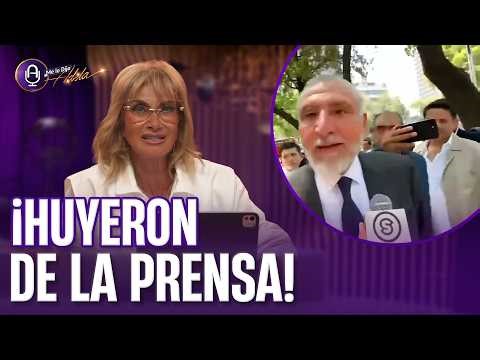 ADÁN AUGUSTO AND NOROÑA FLEE: They remain SILENT in the face of questions about the narco-senator...