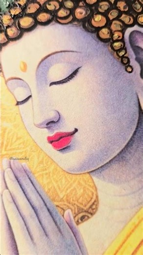 Buddha Purnima Painting ✨️Buddha Craft Ideas | Buddha Painting |Buddh Purnima | #buddha #craftideas