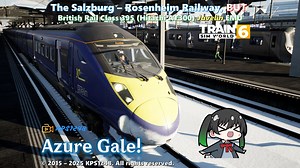 【TSW6游戏实况72】蔚蓝疾风！驾驶英铁Class 395在雪天从萨尔茨堡站前往罗森海姆站！