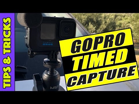 GoPro Hero Timed Capture - How to do scheduled recordings